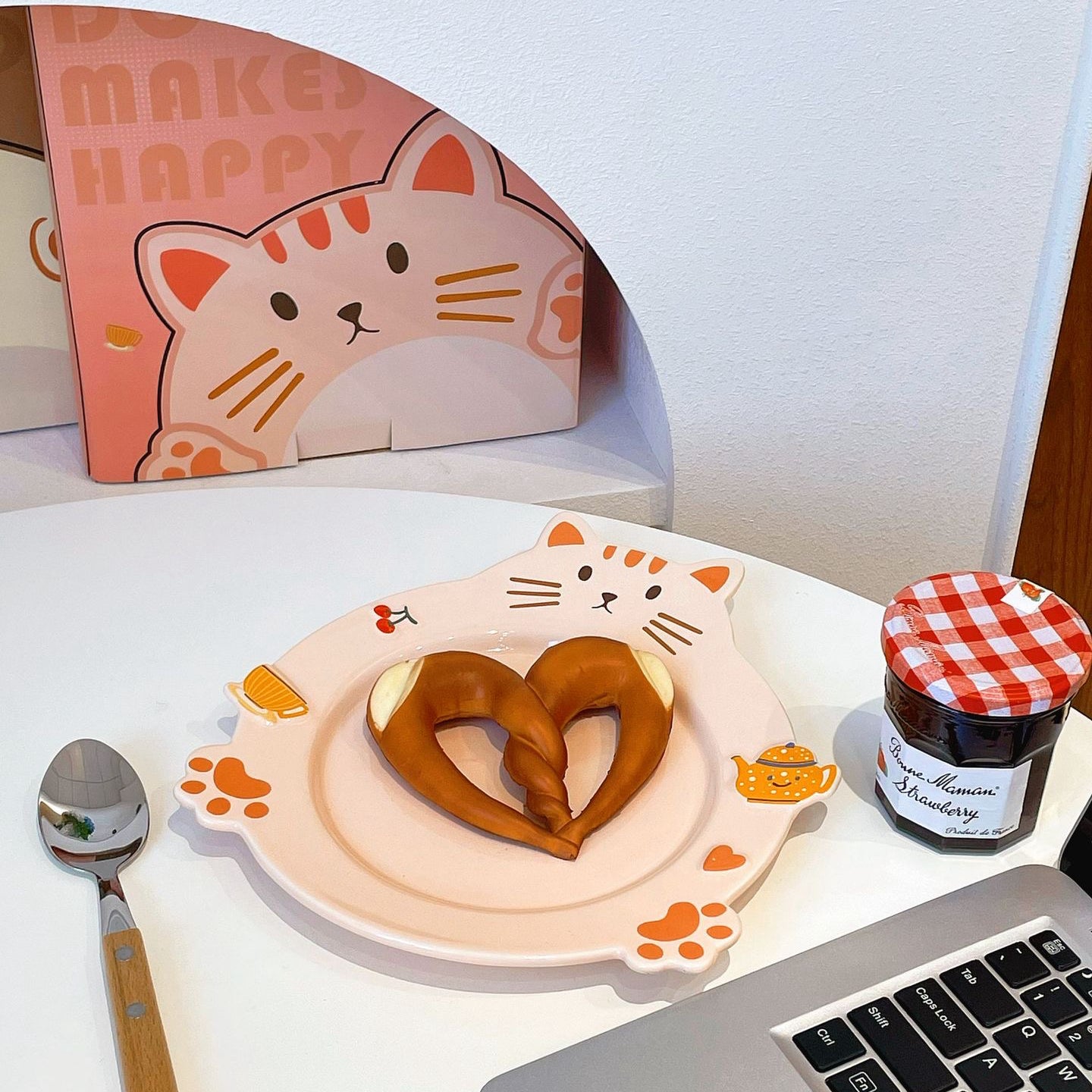 Animal Series Ceramic Dessert Plates – 3 Adorable Designs | Perfect for Gifting