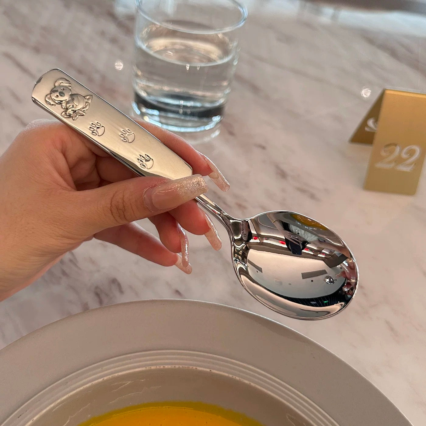 Cute Koala Stainless Steel Spoon