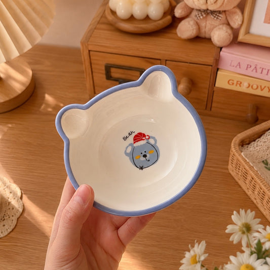 Bear-Shaped Cute Ceramic Bowl – 200ML