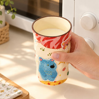 Cute Blue Koala Ceramic Cup – 380ML