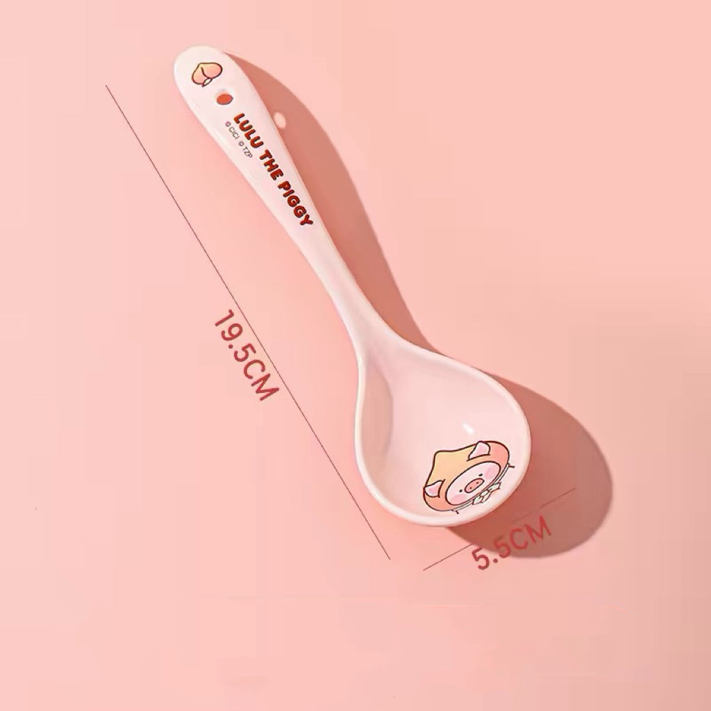Lulu the Piggy Ceramic Soup Spoon – Official Licensed