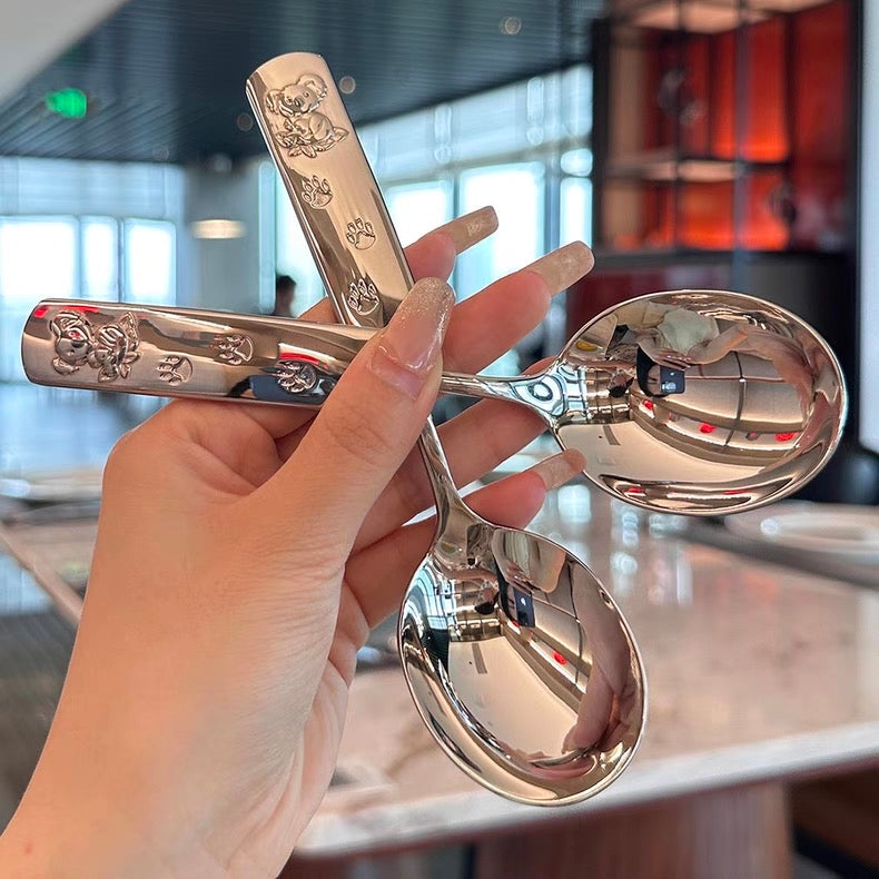 Cute Koala Stainless Steel Spoon