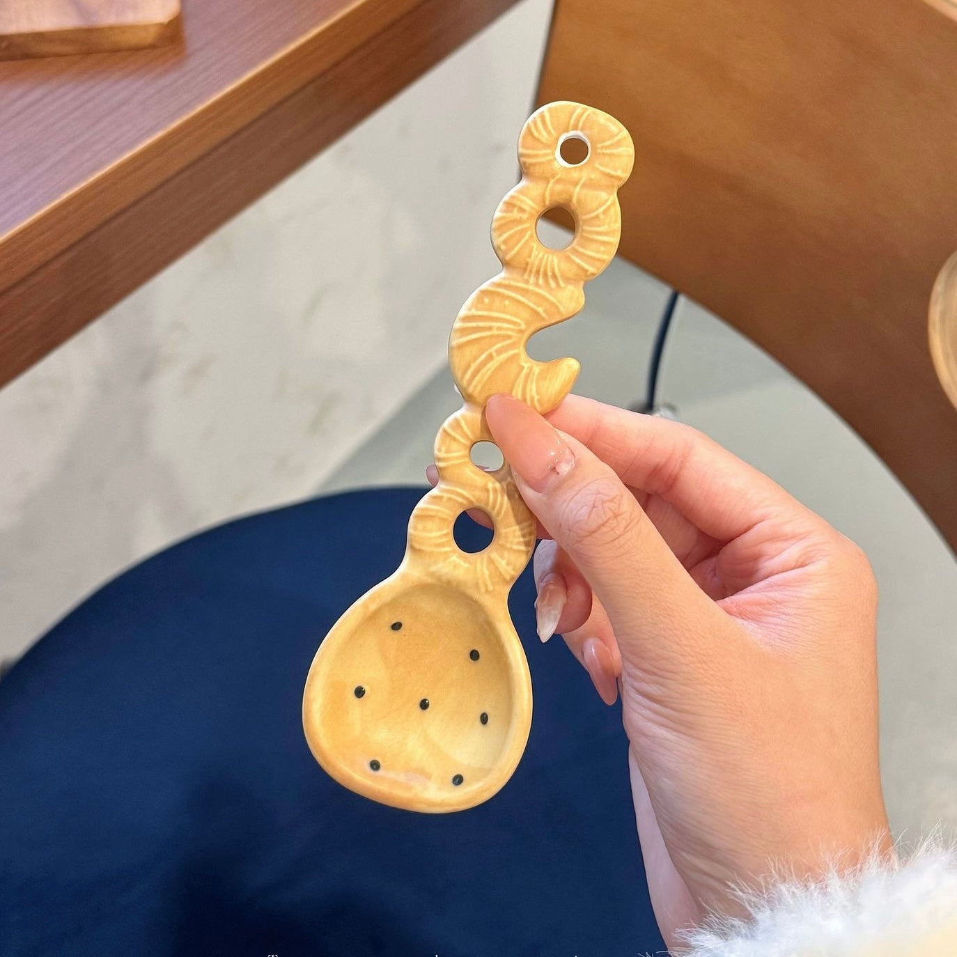 Bakery Cookie Ceramic Spoon – 4 Designs