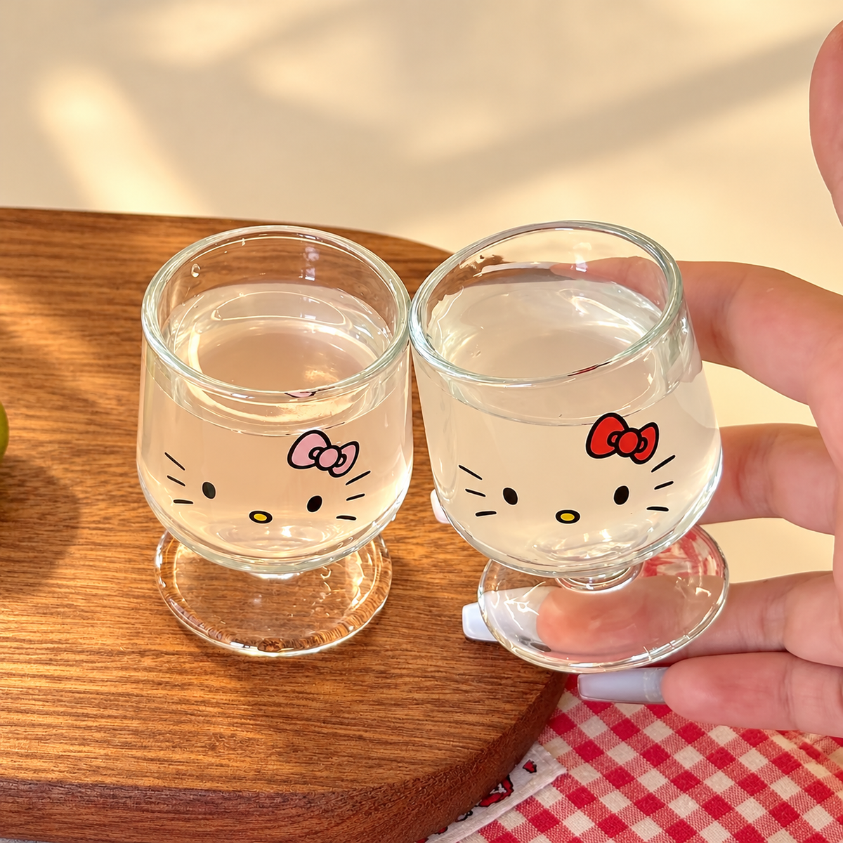 Kitty Glass Soju Shot Glasses – 50ML, Set of 2