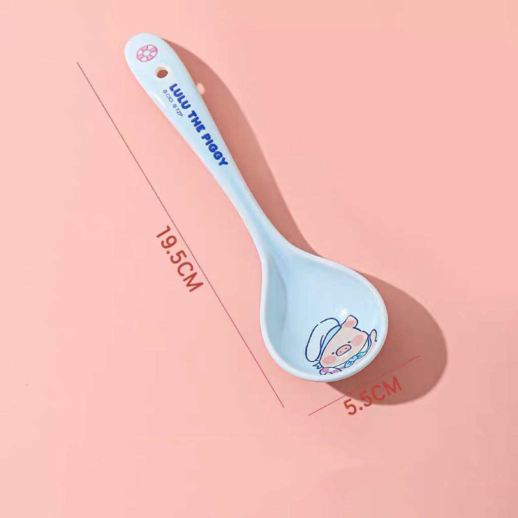 Lulu the Piggy Ceramic Soup Spoon – Official Licensed