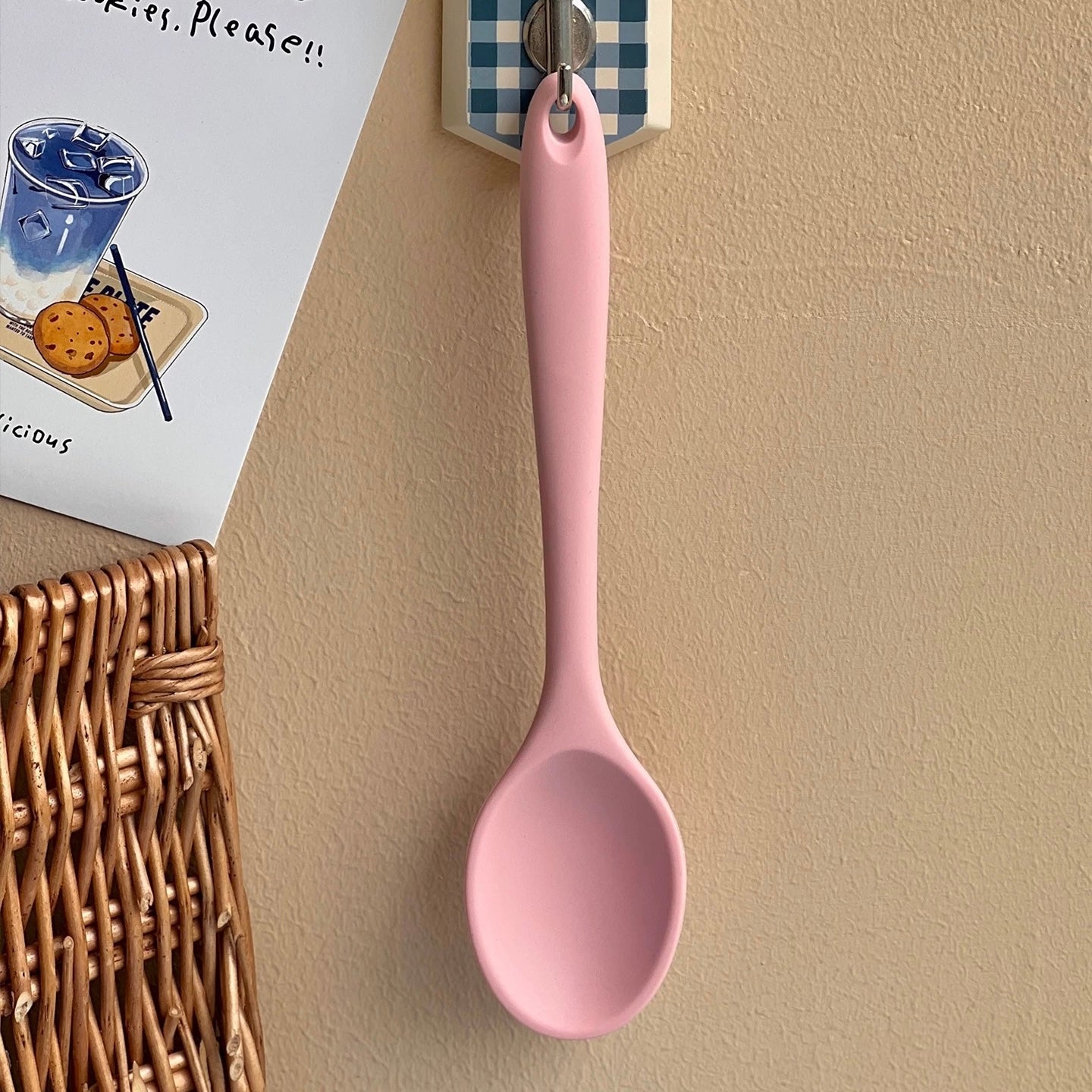 Morandi Color Food-Grade Silicone Spoon