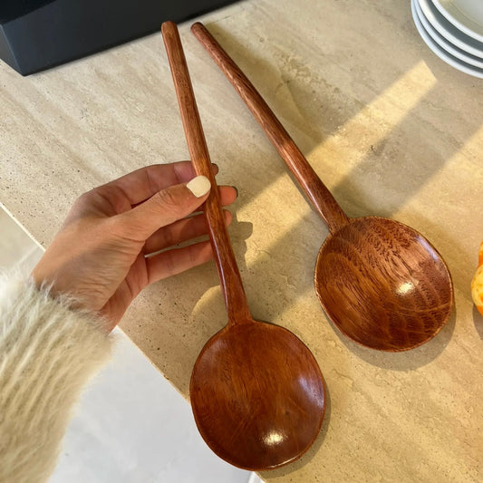 Extra-Large Wooden Spoon - Perfect for Noodle Lovers