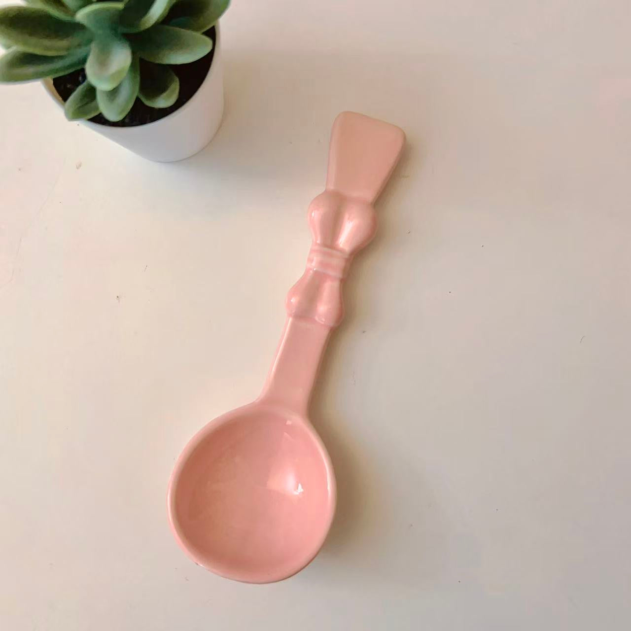 Colorful Handcrafted Ceramic Spoons