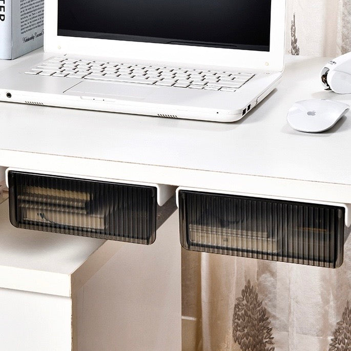 Under-Desk Adhesive Storage Drawer