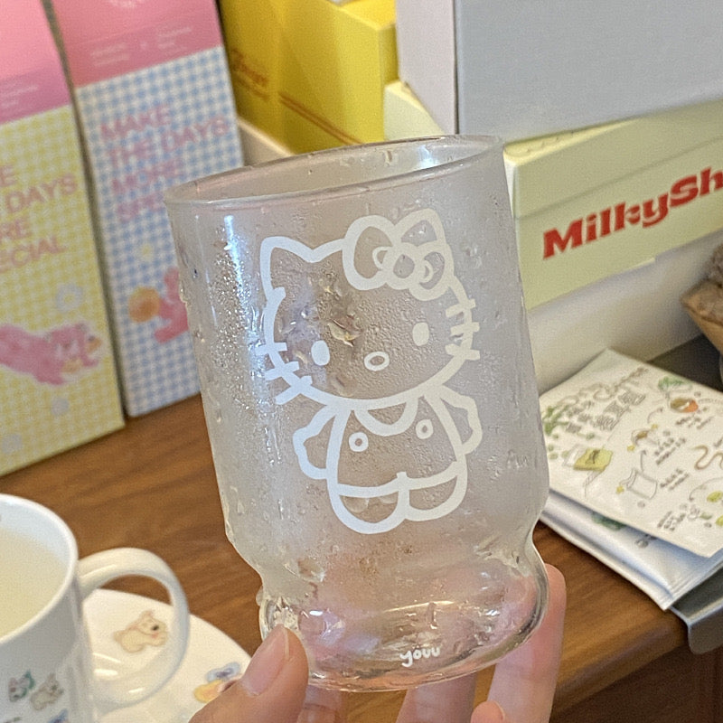 Cute Kitty Mini Glass Cup – 250ML