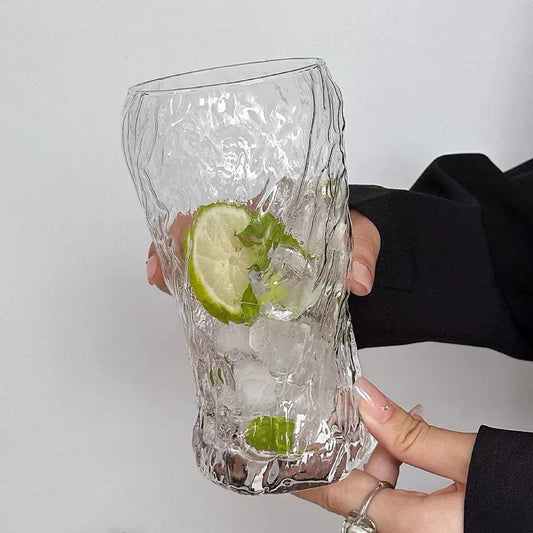 Tree Bark Pattern Beer Glass – 500ML