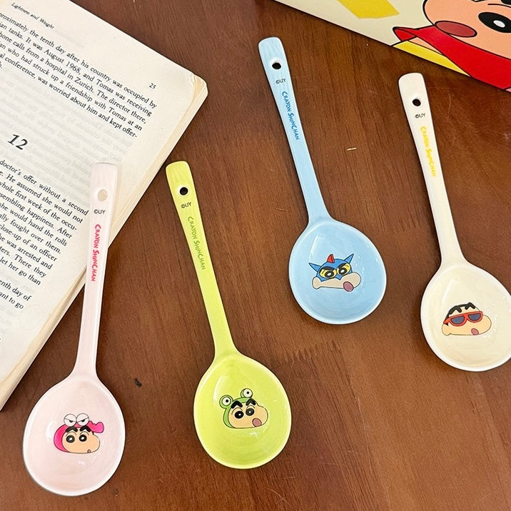 Crayon Shin-chan Ceramic Spoon | 4 Colors
