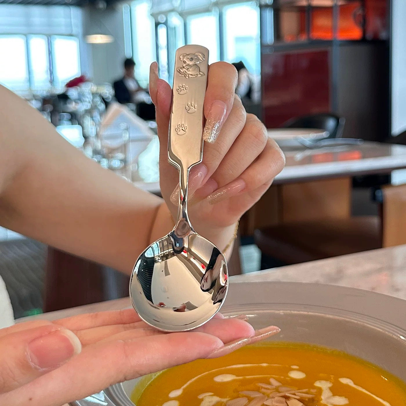 Cute Koala Stainless Steel Spoon