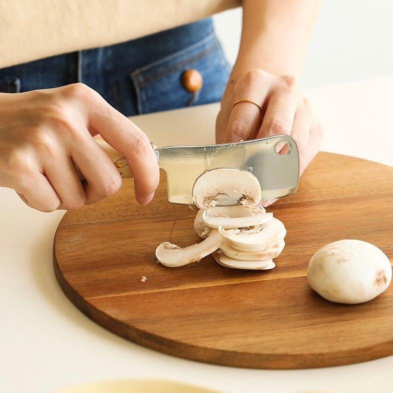 Bagel Bunny Mini Butter Knife with Ceramic Handle