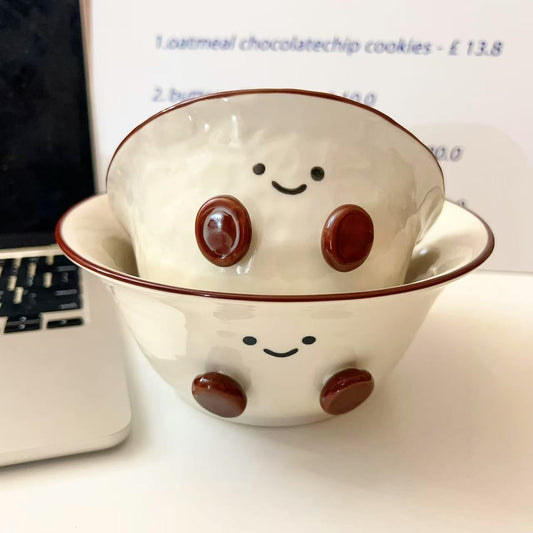 Cocoa Bean Ceramic Bowls – 300ML & 600ML