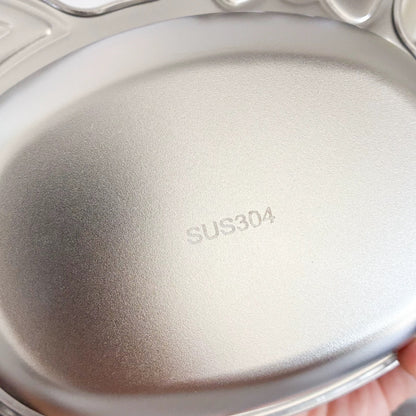 Bow-Shaped Stainless Steel Bowl - 400ML