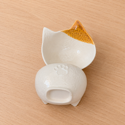 Cat-Shaped Ceramic Mini Bowl – 200ML