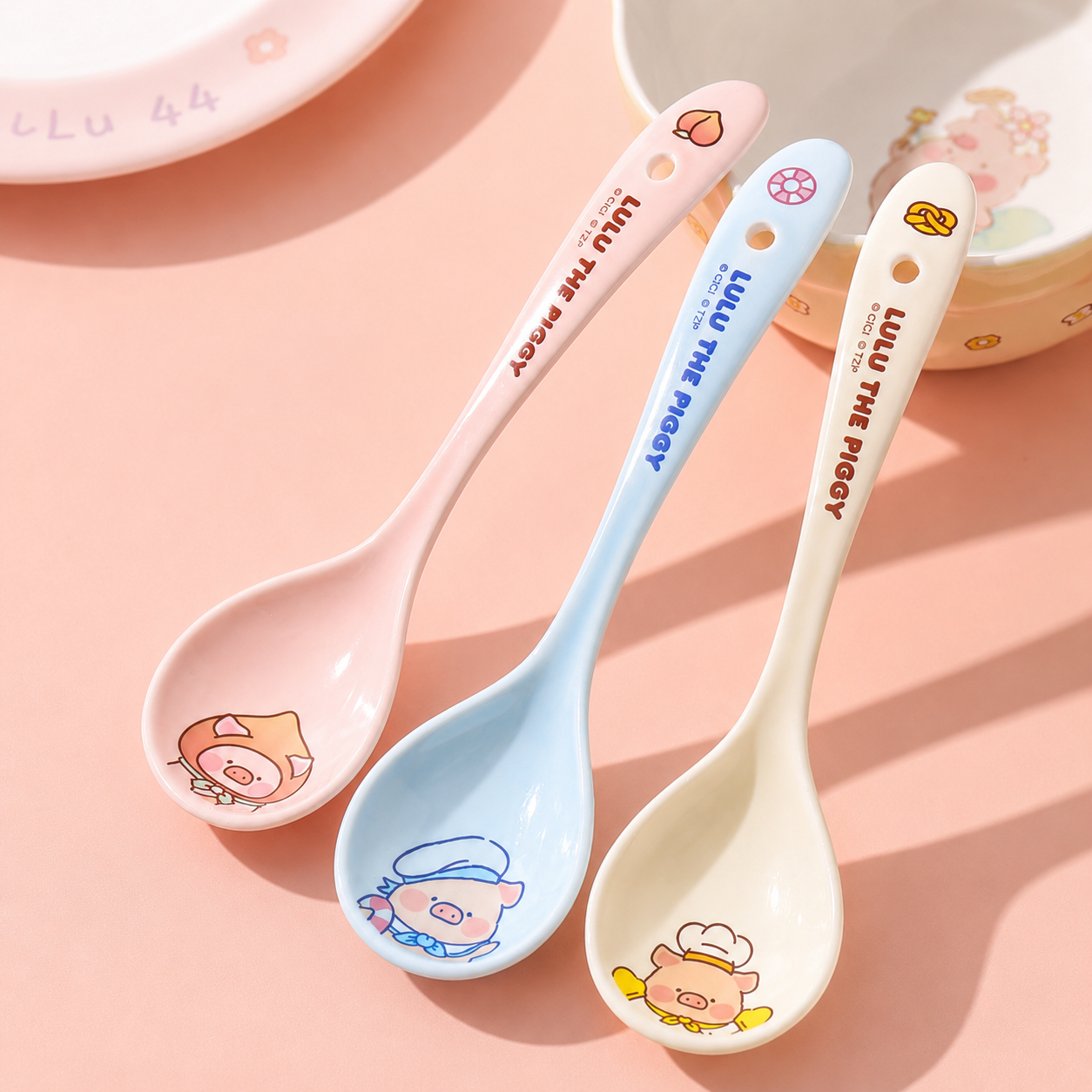 Lulu the Piggy Ceramic Soup Spoon – Official Licensed