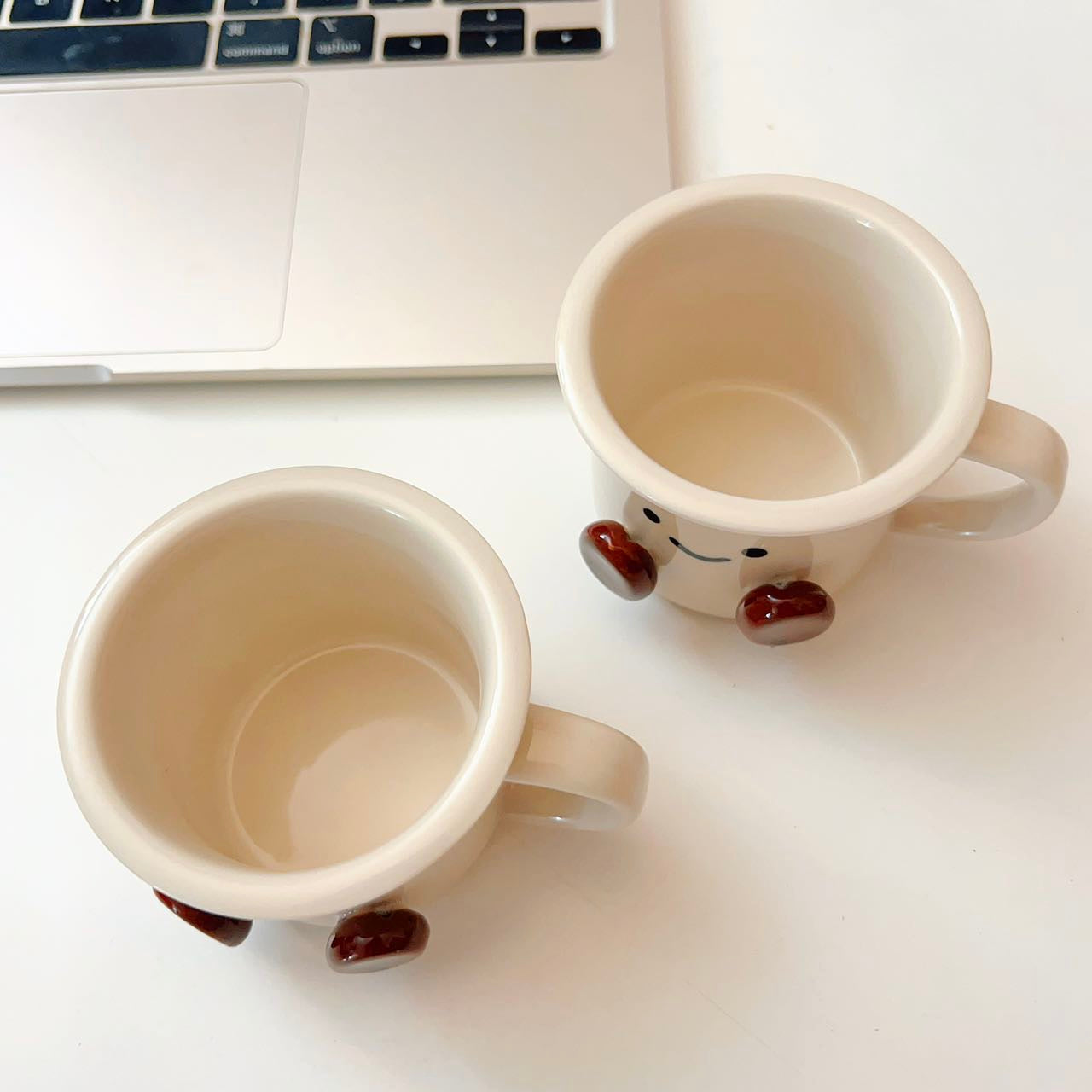Cocoa Bean Ceramic Espresso Mug – 120ML