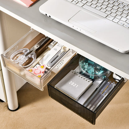 Under-Desk Adhesive Storage Drawer