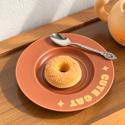 Bread Kitten Ceramic Coffee Cup & Saucer – 220ML