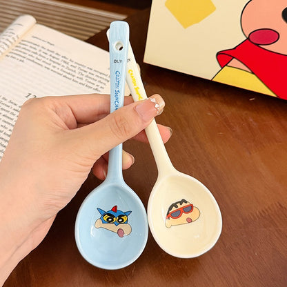 Crayon Shin-chan Ceramic Spoon | 4 Colors