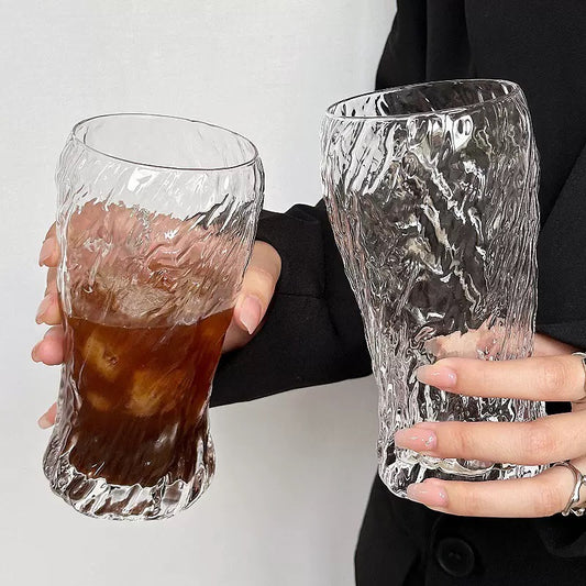 Tree Bark Pattern Beer Glass – 500ML