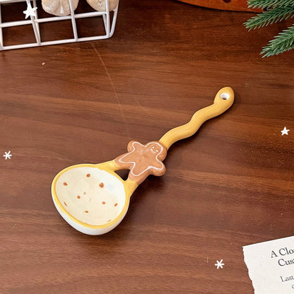 Kawaii Dessert Ceramic Spoon - 6 Styles