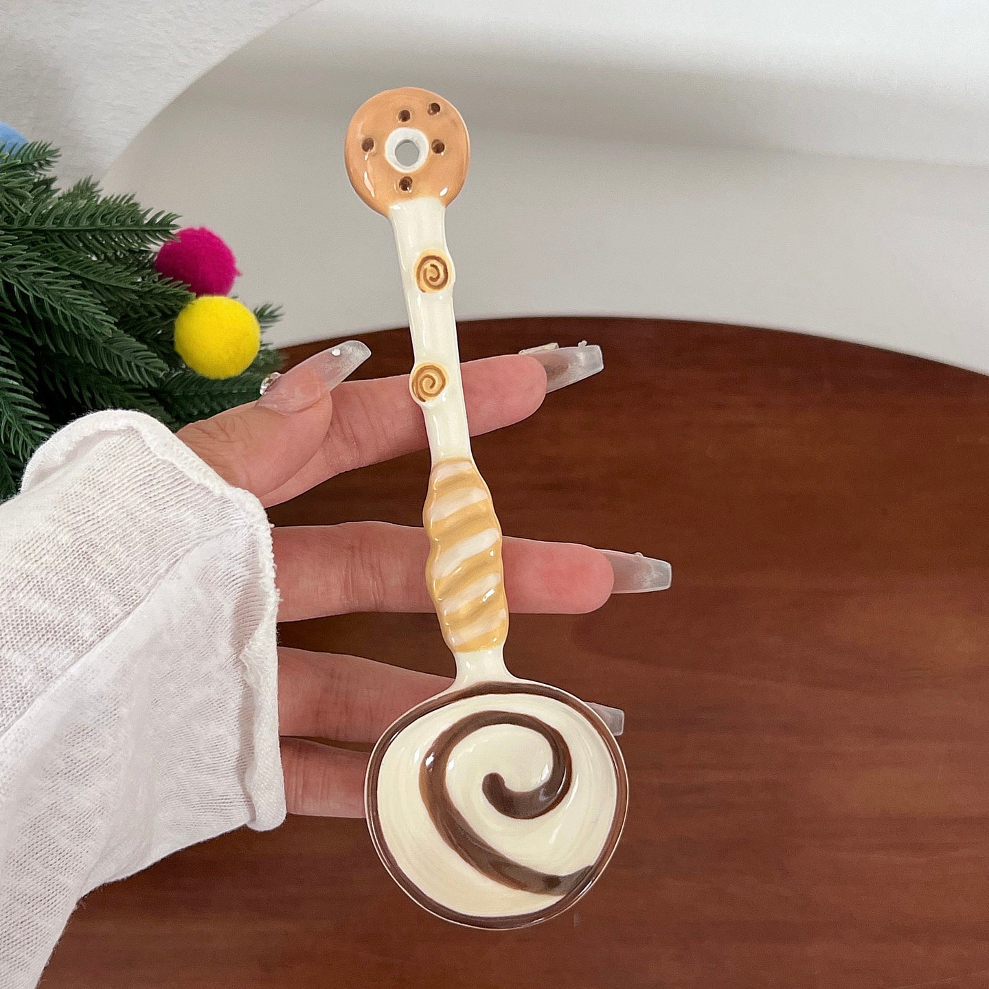 Kawaii Dessert Ceramic Spoon - 6 Styles