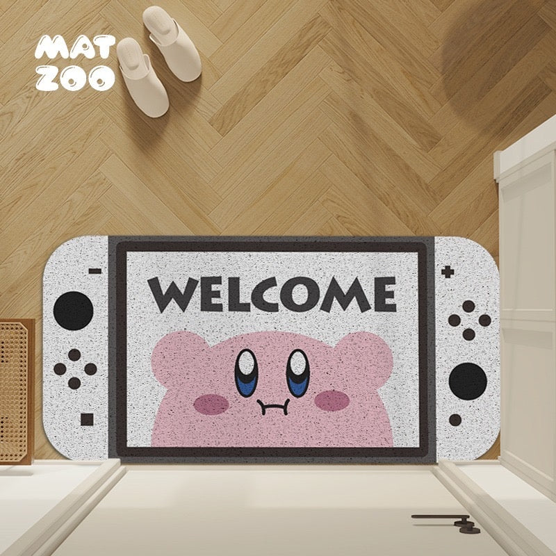 Switch-Inspired Kirby Welcome Doormat