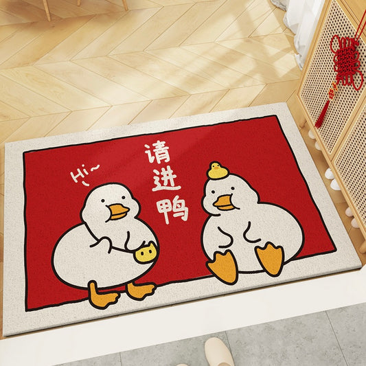 Hi Duck Welcome Doormat - Size 60x90cm / 80x120cm