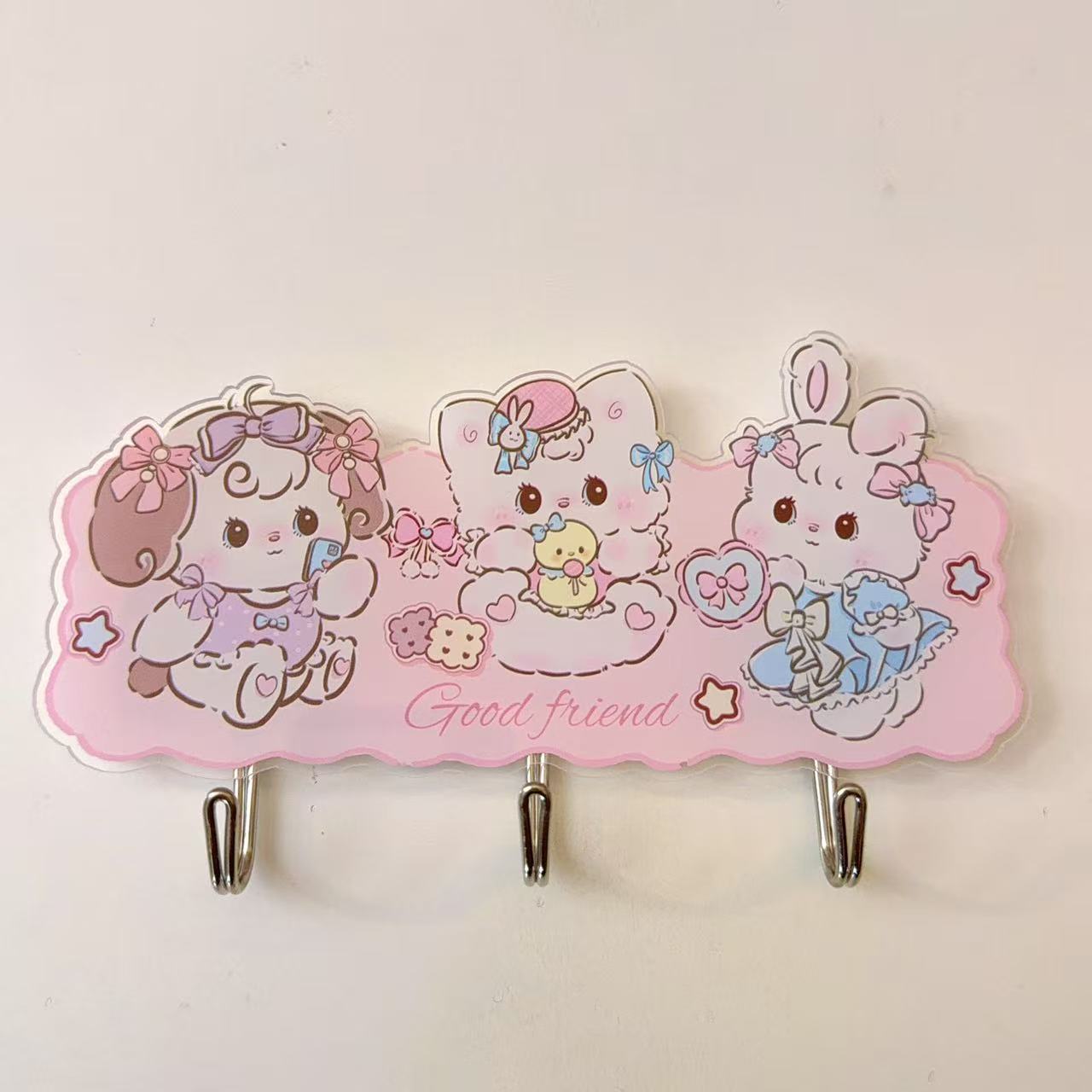 Cute Acrylic Wall Hooks – No-Drill, Strong Hold