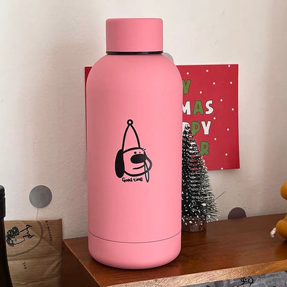 Pink Puppy Matte Finish Stainless Steel Vacuum Insulated Mug