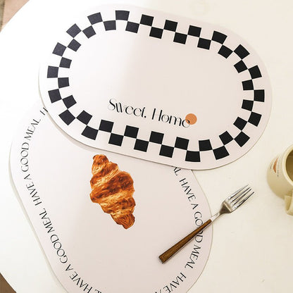 Bread Lover's Leather Table Mats