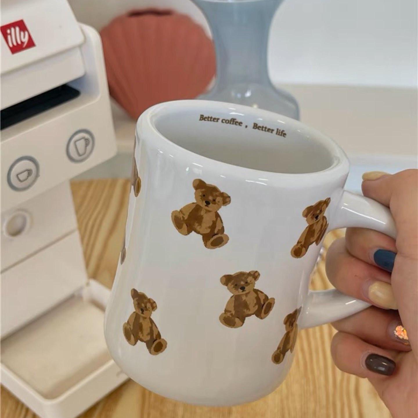 Chocolate Bear Ceramic Mug