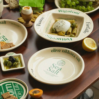 City Life Series Ceramic Dinnerware Set - Korean Designer’s Signature Collection