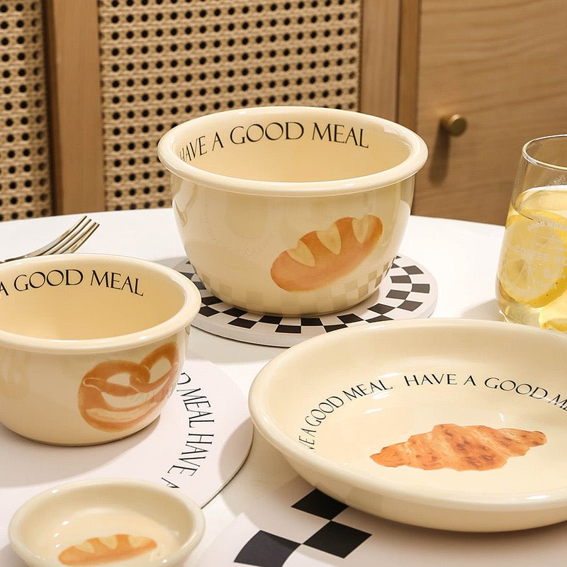 Bread Series Ceramic Tableware