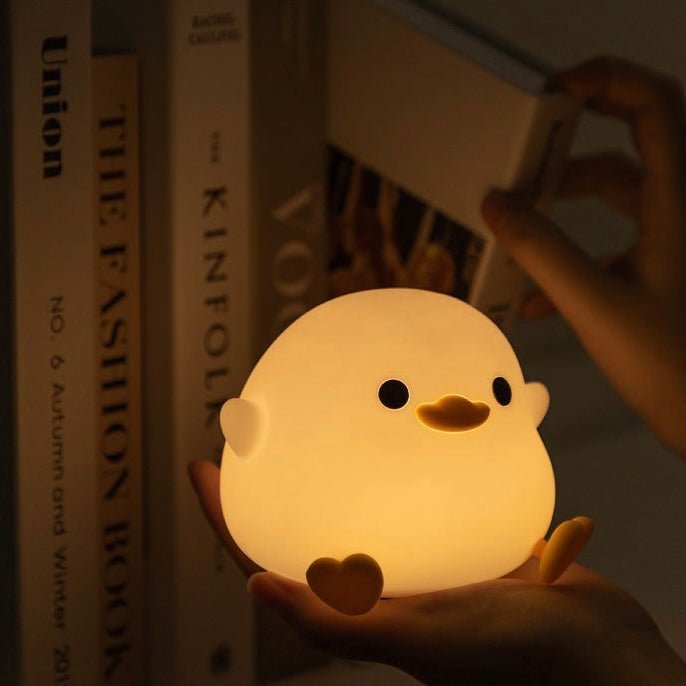 DoDo Duck Tap-on Night Light | Soft Silicone, USB Charging | Perfect Gift Ideas - Wuli Home