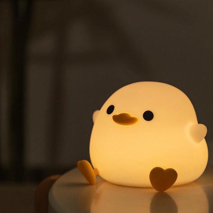 DoDo Duck Tap-on Night Light | Soft Silicone, USB Charging | Perfect Gift Ideas - Wuli Home