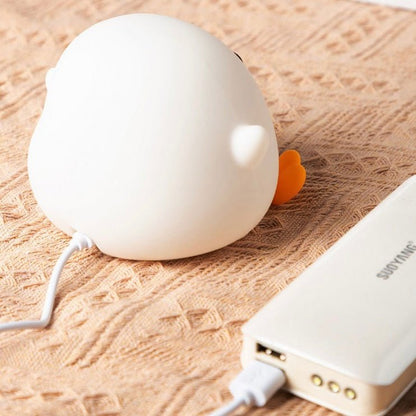 DoDo Duck Tap-on Night Light | Soft Silicone, USB Charging | Perfect Gift Ideas - Wuli Home