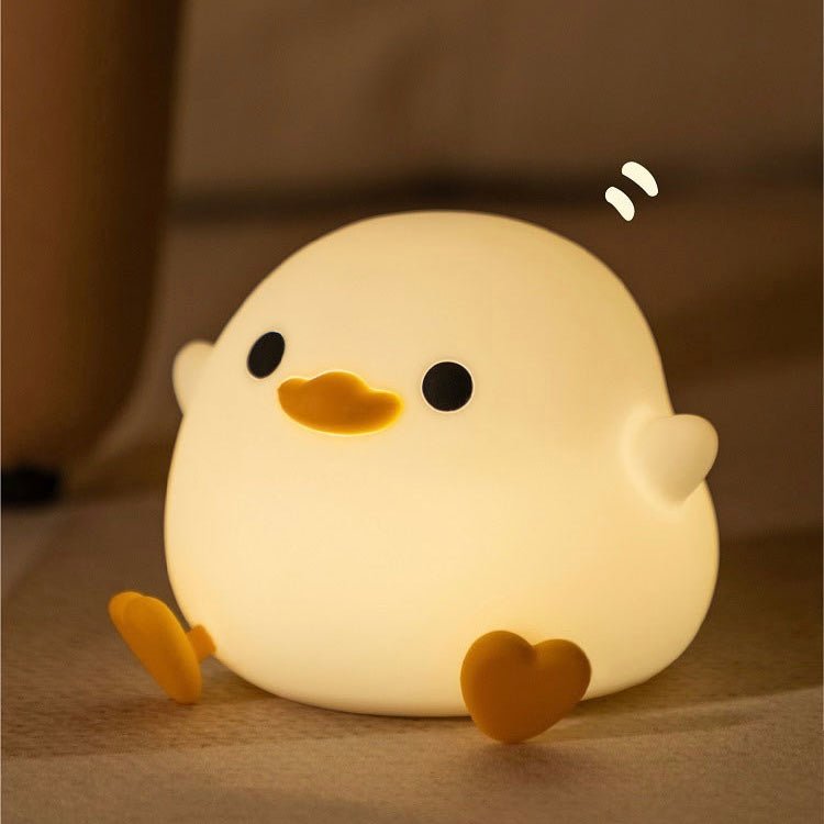 DoDo Duck Tap-on Night Light | Soft Silicone, USB Charging | Perfect Gift Ideas - Wuli Home