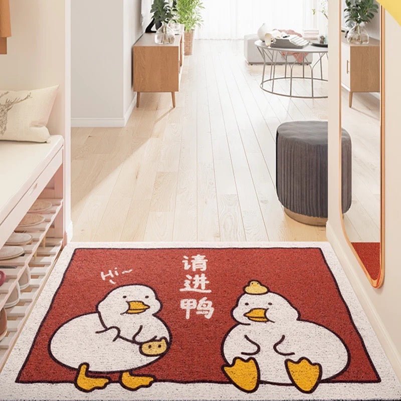 Hi Duck Please Come In Welcome Doormat-Two Size Available - Wuli Home