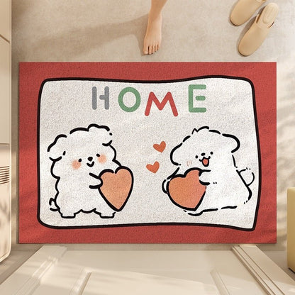 Love Home Welcome Doormat - Size 60x90cm/80x120cm - Wuli Home