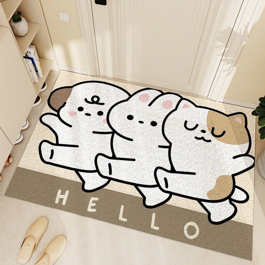 Step Forward Welcome Doormat -Two Size Available - Wuli Home